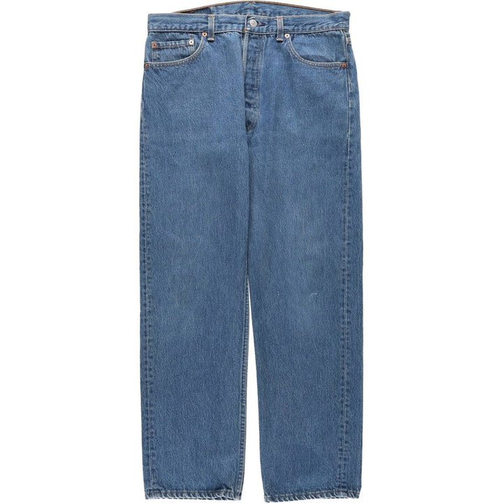 90'S Levi's 501-0000 Straight Denim Pants Made in USA Men's W34 Vintage cotton blue type Vintage Second Hand