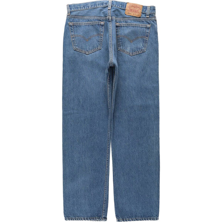 90'S Levi's 501-0000 Straight Denim Pants Made in USA Men's W34 Vintage cotton blue type Vintage Second Hand