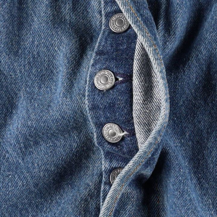 90'S Levi's 501-0000 Straight Denim Pants Made in USA Men's W34 Vintage cotton blue type Vintage Second Hand