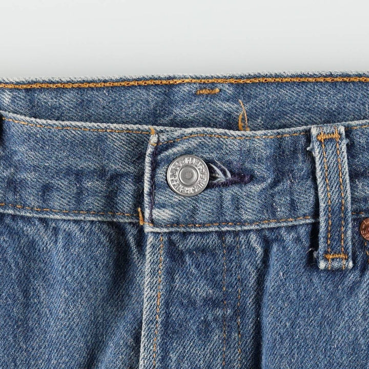 90'S Levi's 501-0000 Straight Denim Pants Made in USA Men's W34 Vintage cotton blue type Vintage Second Hand