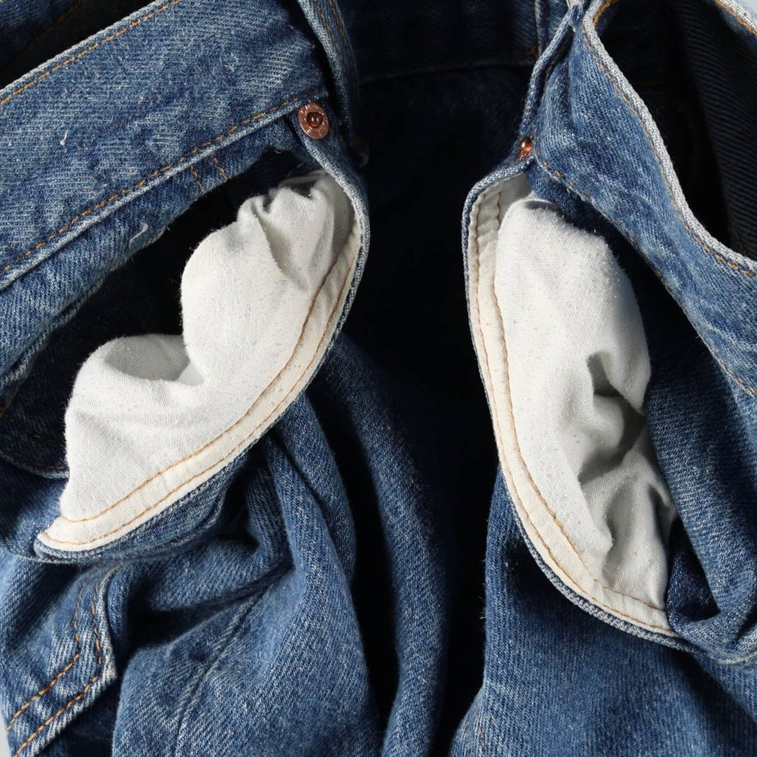 90'S Levi's 501-0000 Straight Denim Pants Made in USA Men's W34 Vintage cotton blue type Vintage Second Hand