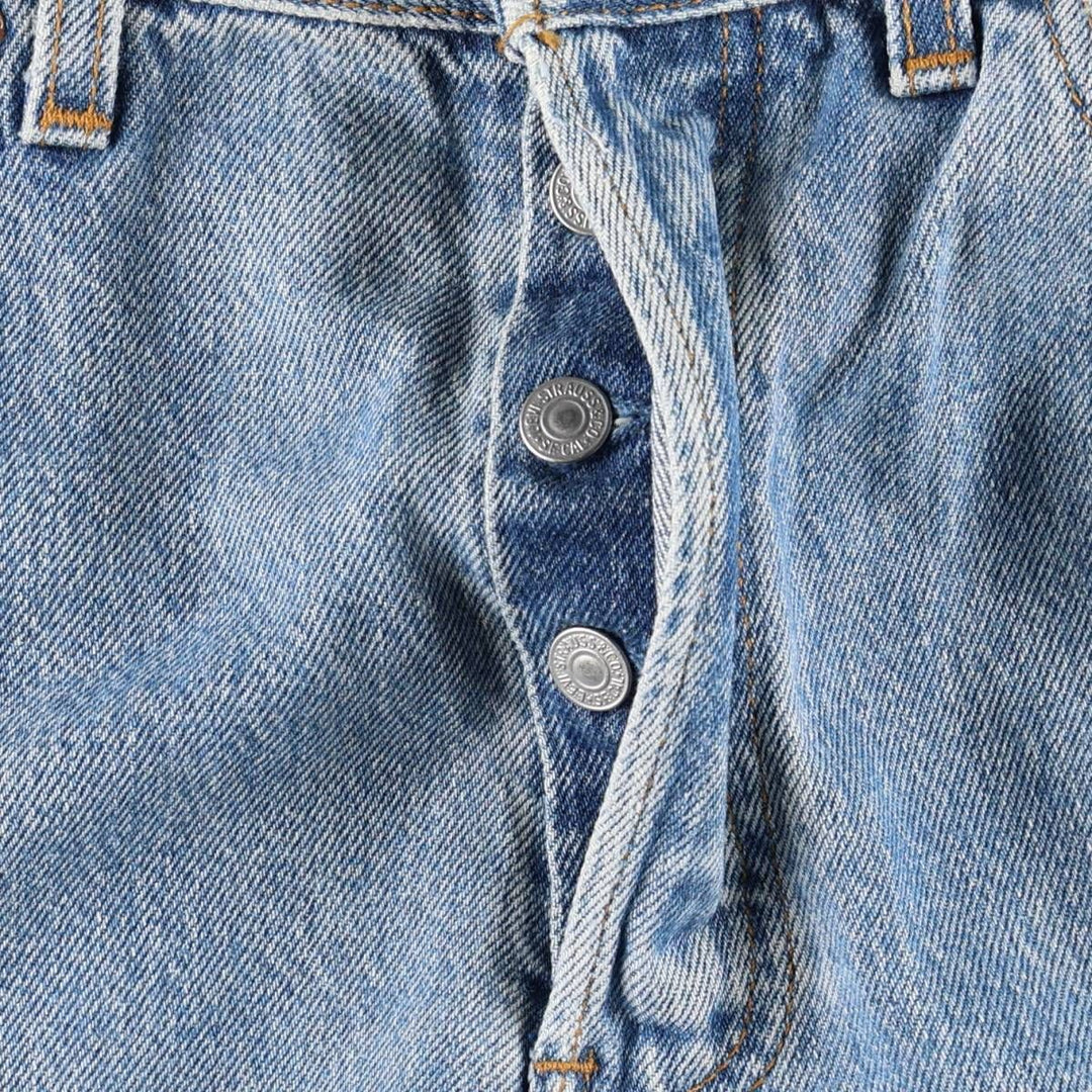 90'S Levi's 501-0193 Straight Denim Pants Made in USA Men's W30 Vintage cotton Blue type light blue Vintage Second Hand