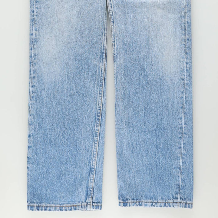 90'S Levi's 501-0193 Straight Denim Pants Made in USA Men's W30 Vintage cotton Blue type light blue Vintage Second Hand