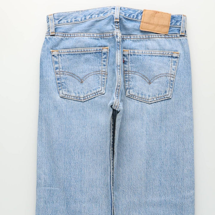 90'S Levi's 501-0193 Straight Denim Pants Made in USA Men's W30 Vintage cotton Blue type light blue Vintage Second Hand