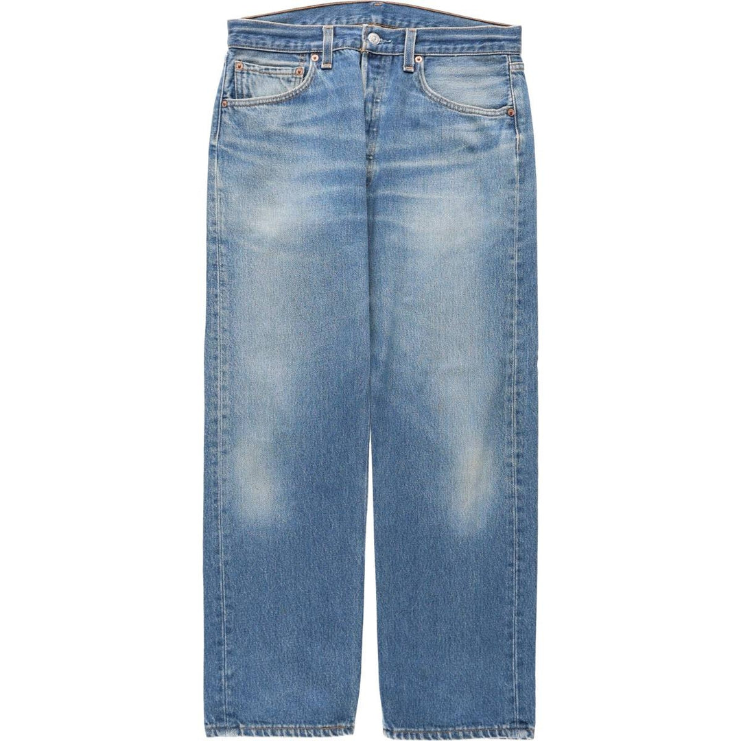 1990'S Levi's 501 0000 Straight Denim Pants, Made in USA, Men's Size W32 (approx.), Vintage cotton blue type Vintage Second Hand