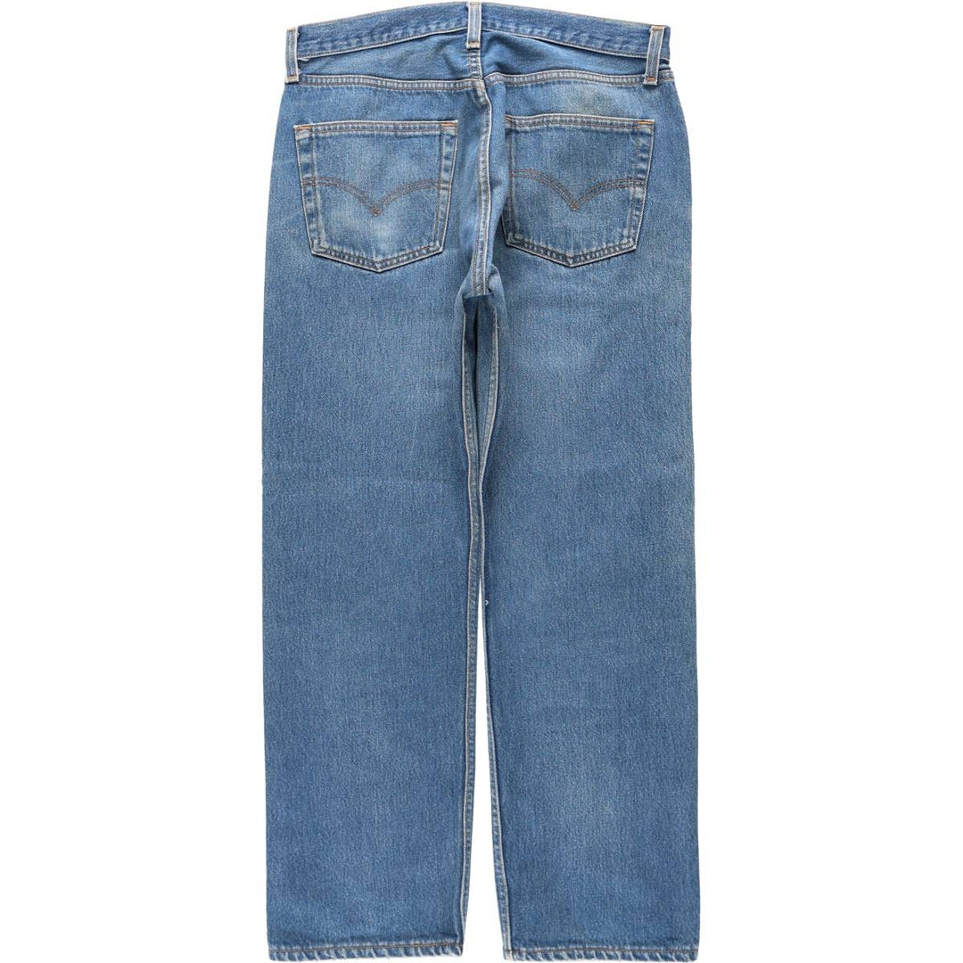 1990'S Levi's 501 0000 Straight Denim Pants, Made in USA, Men's Size W32 (approx.), Vintage cotton blue type Vintage Second Hand