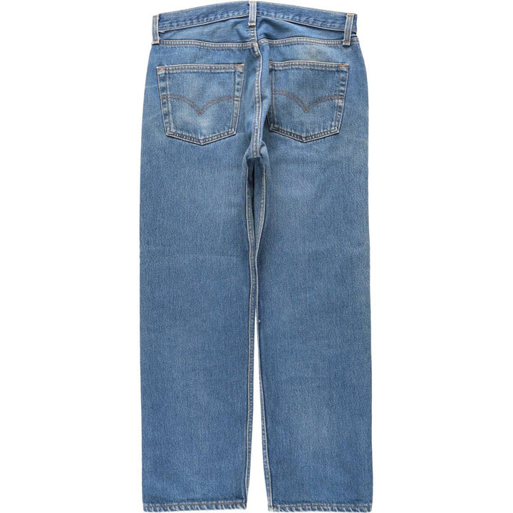 1990'S Levi's 501 0000 Straight Denim Pants, Made in USA, Men's Size W32 (approx.), Vintage cotton blue type Vintage Second Hand