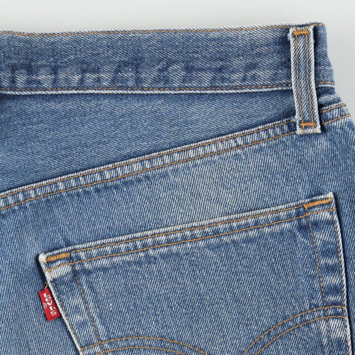 1990'S Levi's 501 0000 Straight Denim Pants, Made in USA, Men's Size W32 (approx.), Vintage cotton blue type Vintage Second Hand