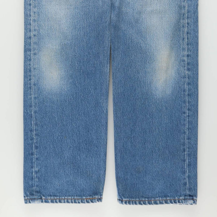 1990'S Levi's 501 0000 Straight Denim Pants, Made in USA, Men's Size W32 (approx.), Vintage cotton blue type Vintage Second Hand