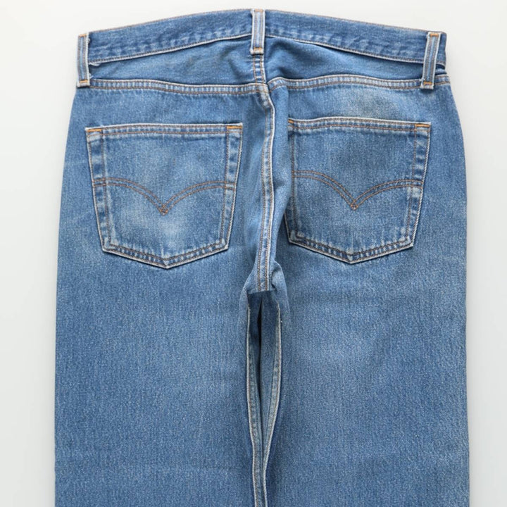 1990'S Levi's 501 0000 Straight Denim Pants, Made in USA, Men's Size W32 (approx.), Vintage cotton blue type Vintage Second Hand