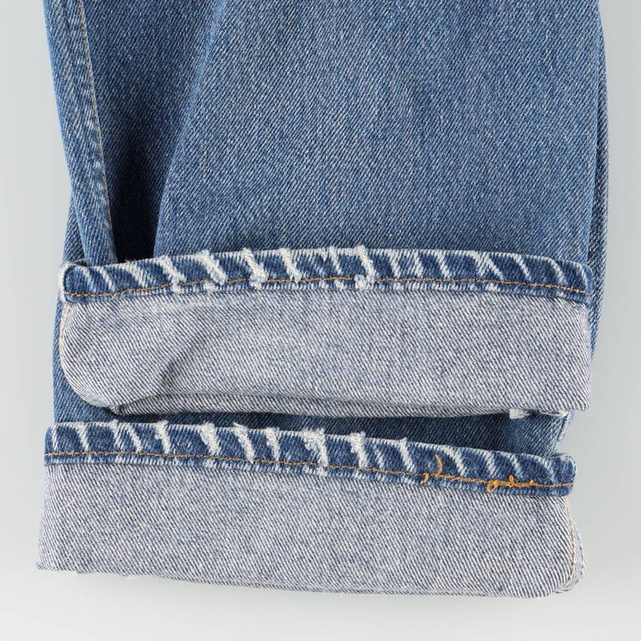 1990'S Levi's 501 0000 Straight Denim Pants, Made in USA, Men's Size W32 (approx.), Vintage cotton blue type Vintage Second Hand