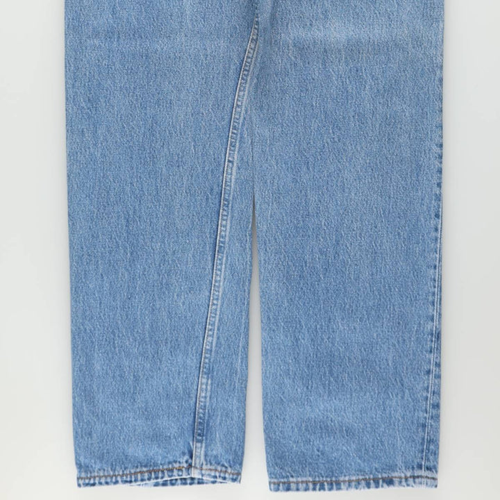 90'S Levi's 501-0193 Straight Denim Pants, Made in USA, Men's, Size 35, Vintage cotton blue type Vintage Second Hand