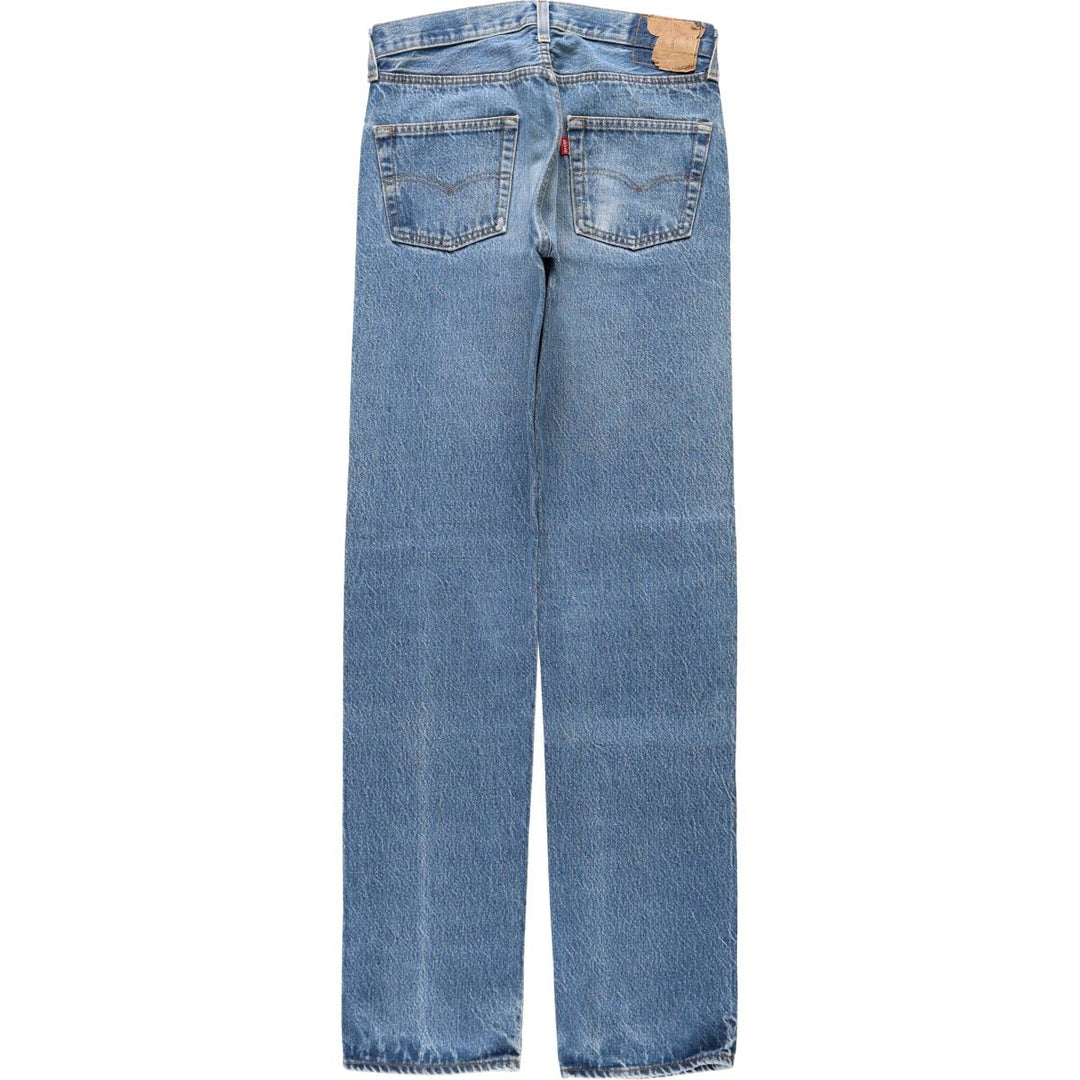 Levi's 501 0117 Straight Denim Pants, Men's W30 (approx.) unclear blue type Vintage Second Hand