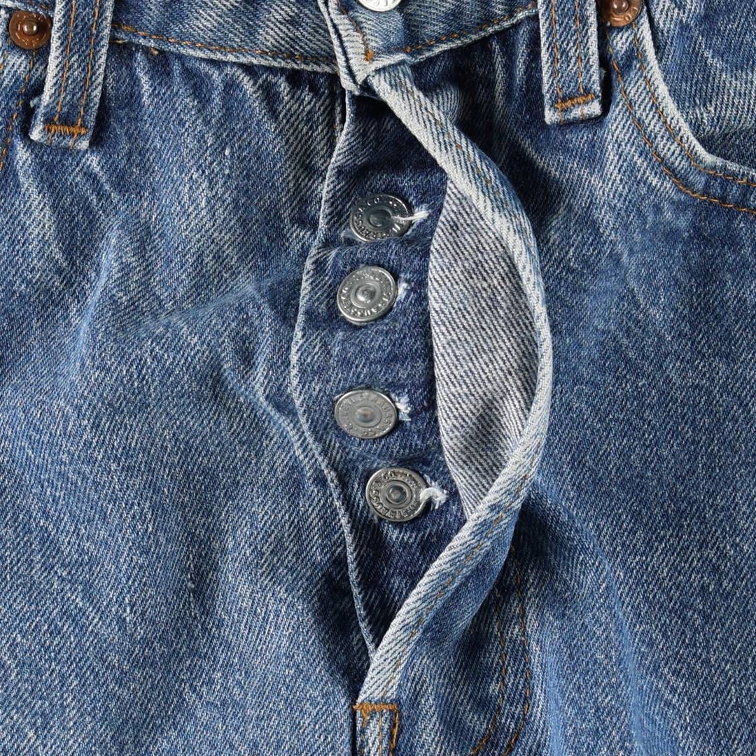 Levi's 501 0117 Straight Denim Pants, Men's W30 (approx.) unclear blue type Vintage Second Hand