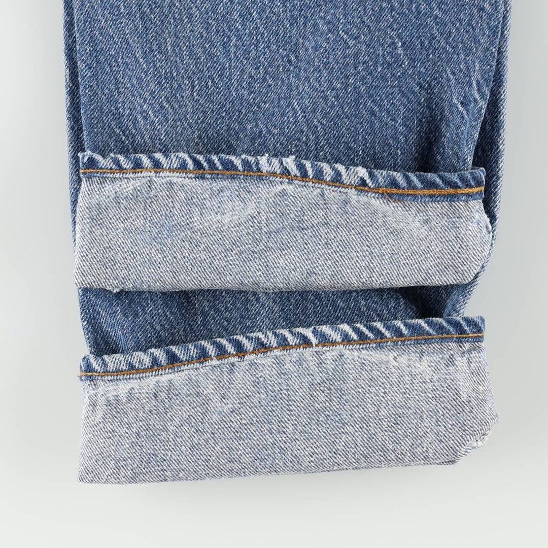 Levi's 501 0117 Straight Denim Pants, Men's W30 (approx.) unclear blue type Vintage Second Hand