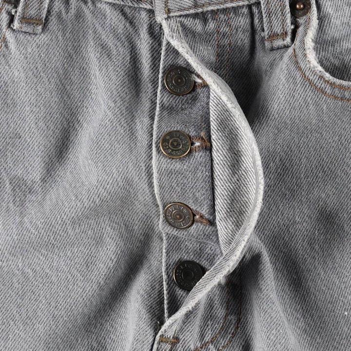 2000'S Levi's 501-0658 Straight Denim Pants, Men's Size W31 (approx.) unclear gray type Vintage Second Hand
