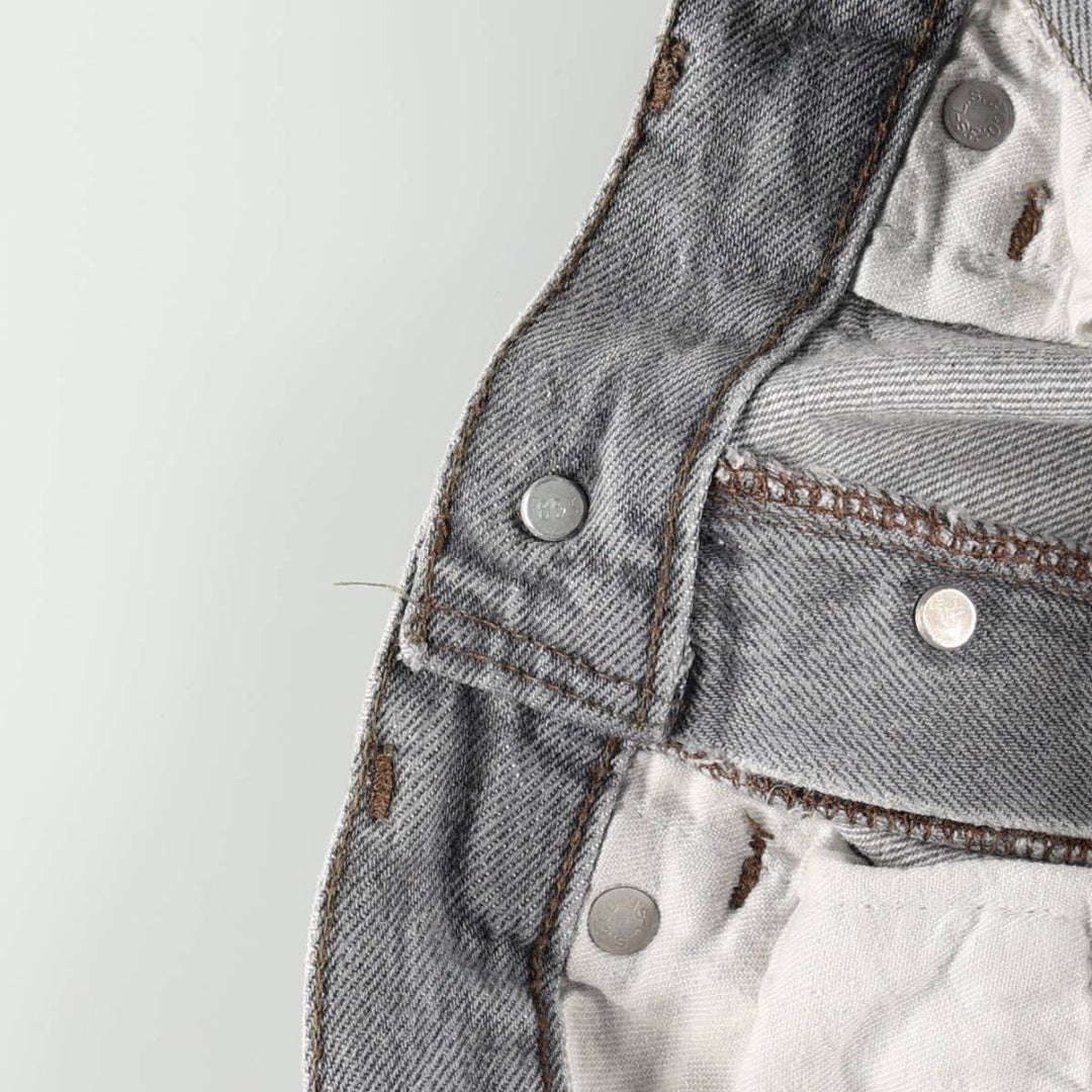 2000'S Levi's 501-0658 Straight Denim Pants, Men's Size W31 (approx.) unclear gray type Vintage Second Hand