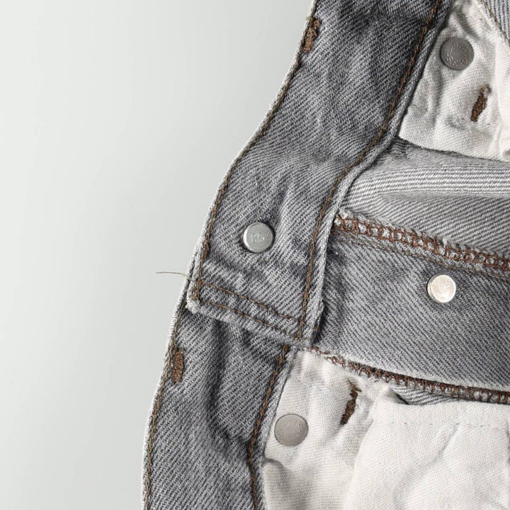 2000'S Levi's 501-0658 Straight Denim Pants, Men's Size W31 (approx.) unclear gray type Vintage Second Hand