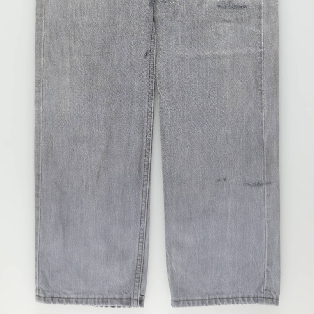 2000'S Levi's 501-0658 Straight Denim Pants, Men's Size W31 (approx.) unclear gray type Vintage Second Hand