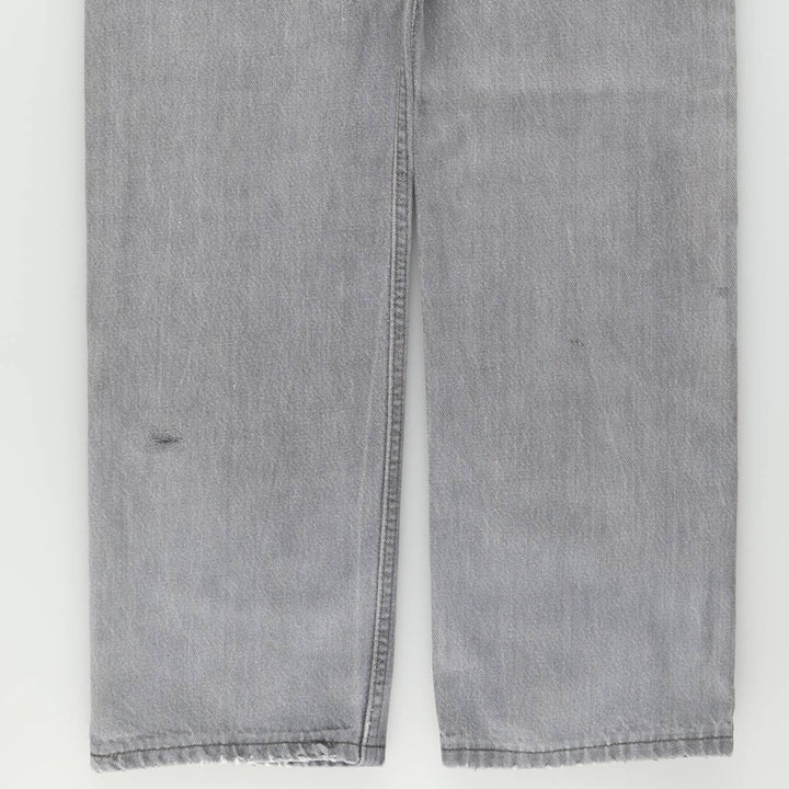 2000'S Levi's 501-0658 Straight Denim Pants, Men's Size W31 (approx.) unclear gray type Vintage Second Hand