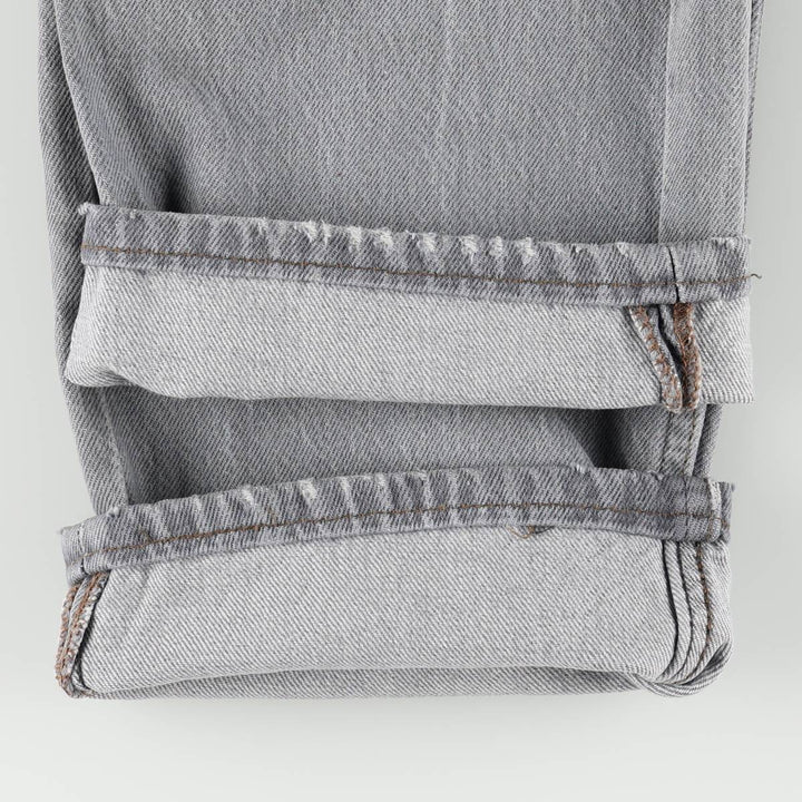 2000'S Levi's 501-0658 Straight Denim Pants, Men's Size W31 (approx.) unclear gray type Vintage Second Hand