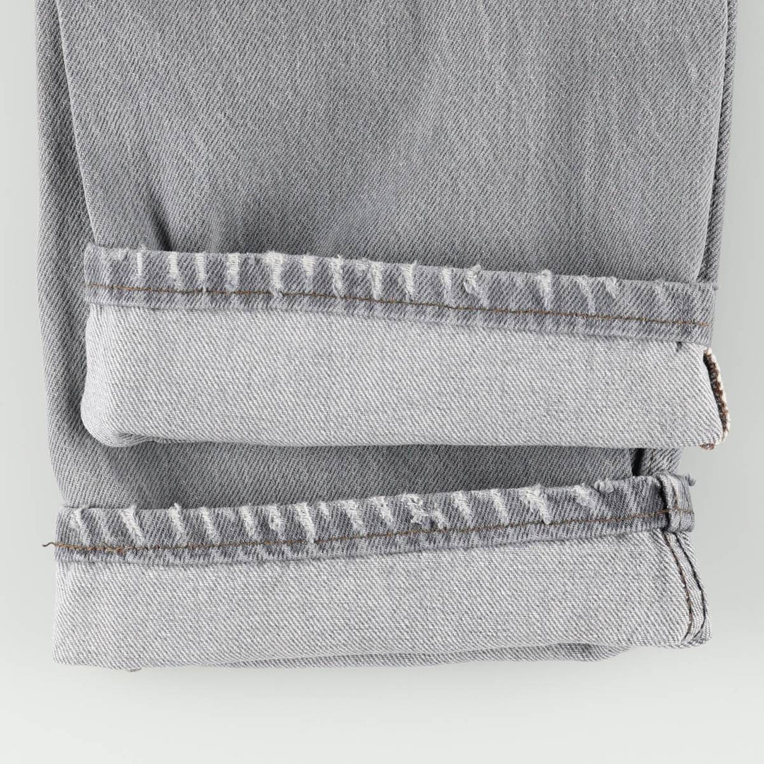 2000'S Levi's 501-0658 Straight Denim Pants, Men's Size W31 (approx.) unclear gray type Vintage Second Hand