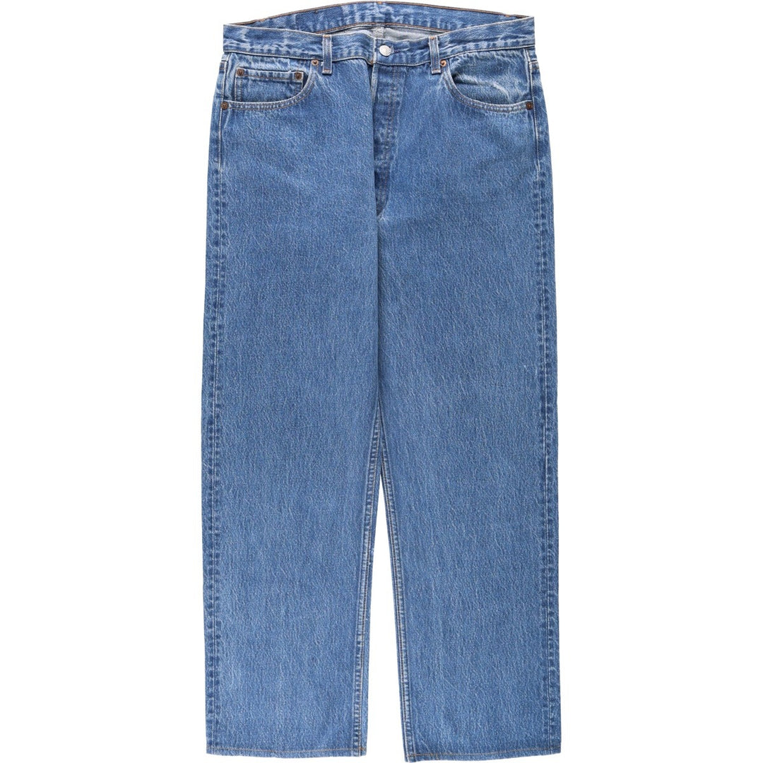 90s-00'S Levi's 501-0115 Straight Denim Pants, Made in USA, Men's W35 (approx.), Vintage cotton blue type Vintage Second Hand