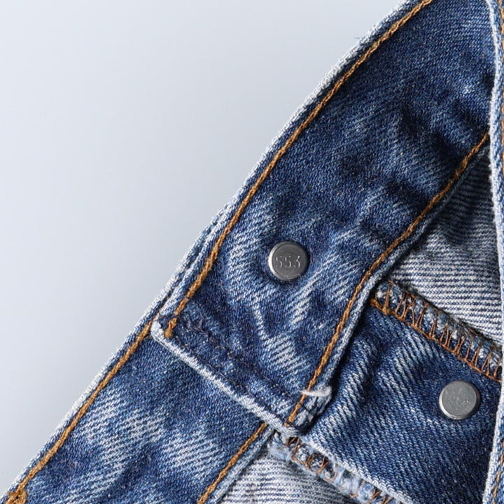 90s-00'S Levi's 501-0115 Straight Denim Pants, Made in USA, Men's W35 (approx.), Vintage cotton blue type Vintage Second Hand
