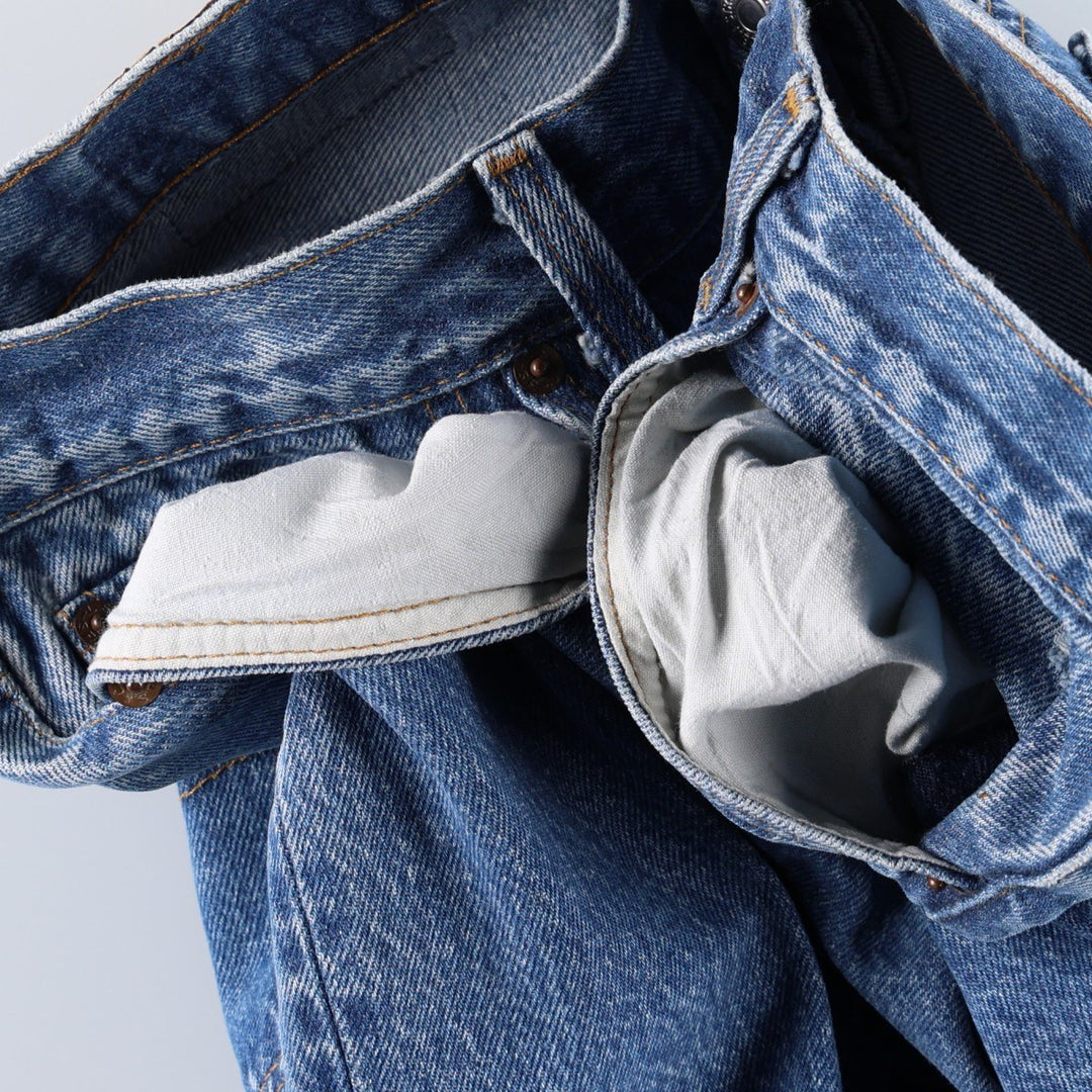 90s-00'S Levi's 501-0115 Straight Denim Pants, Made in USA, Men's W35 (approx.), Vintage cotton blue type Vintage Second Hand