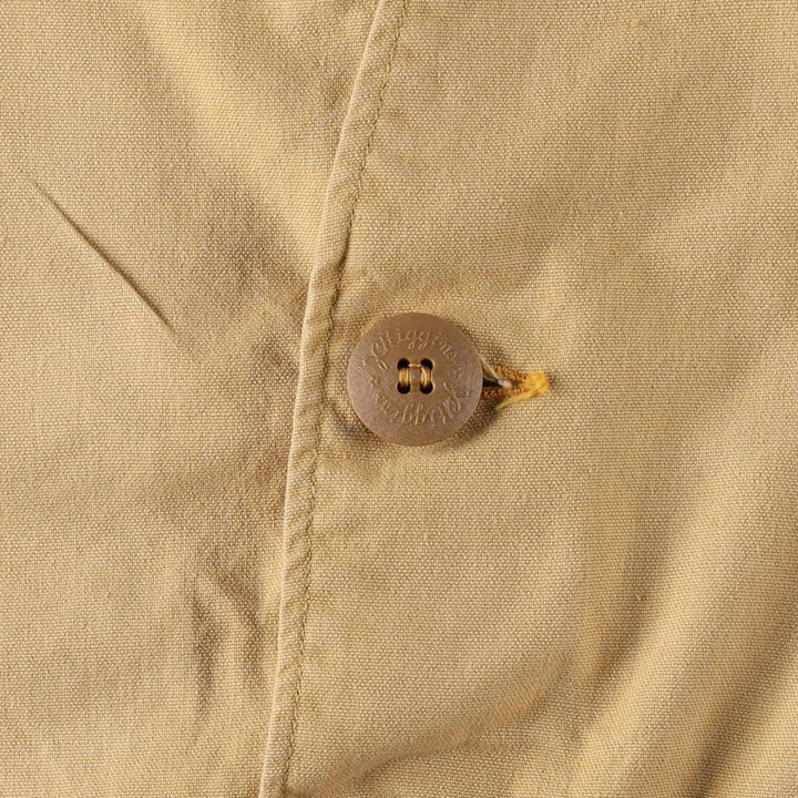 1950s-1960'S Sears JC Higgins Hunting Vest, Men's Size M (approx.), Vintage cotton Beige type Vintage Second Hand