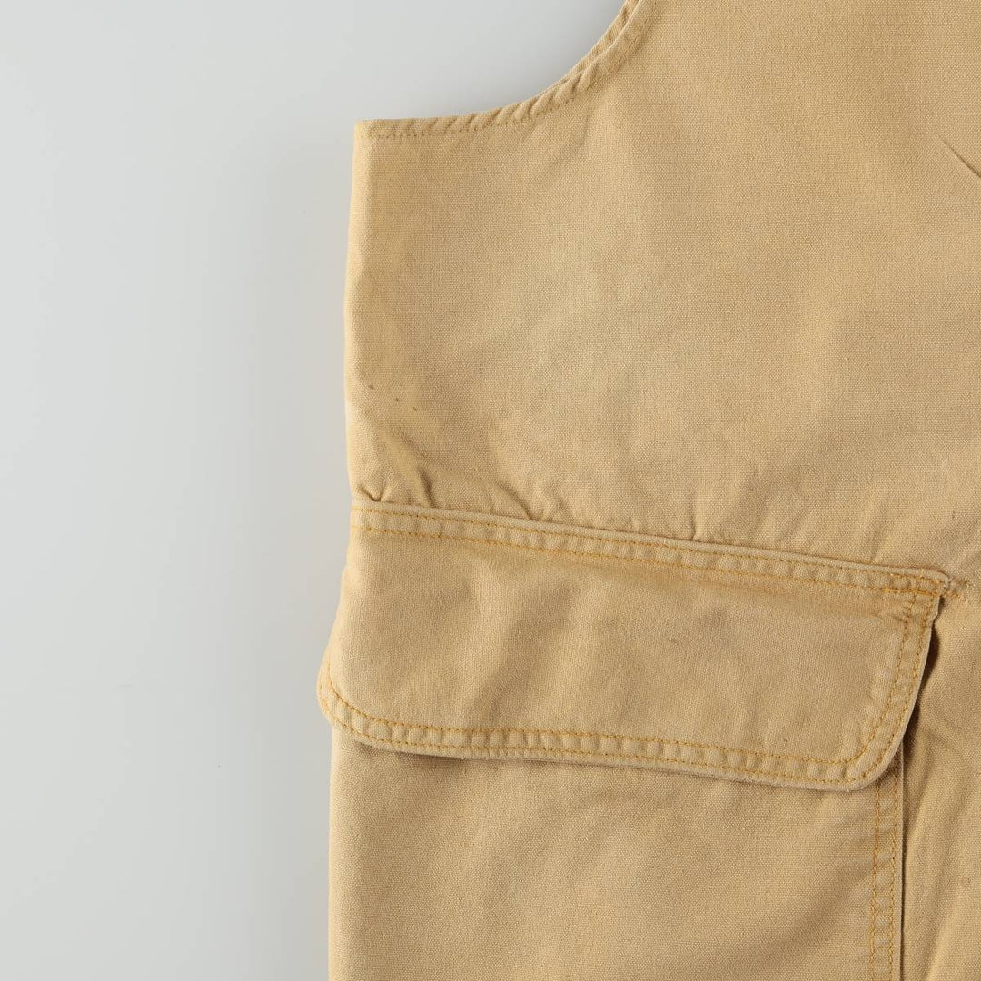 1950s-1960'S Sears JC Higgins Hunting Vest, Men's Size M (approx.), Vintage cotton Beige type Vintage Second Hand