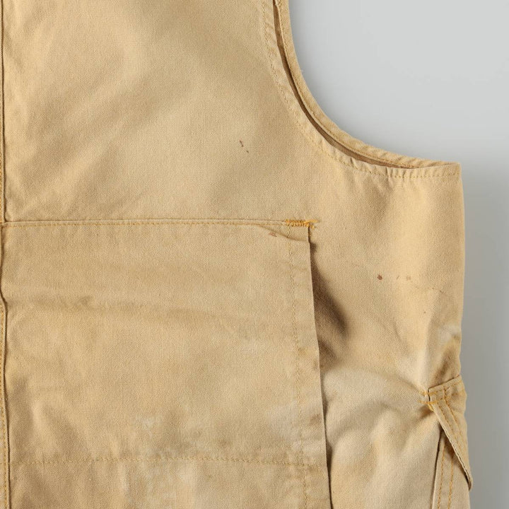 1950s-1960'S Sears JC Higgins Hunting Vest, Men's Size M (approx.), Vintage cotton Beige type Vintage Second Hand