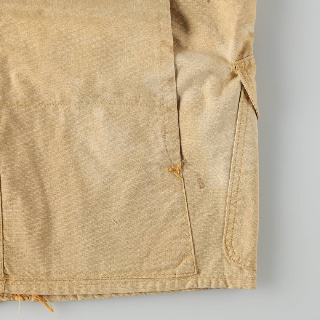1950s-1960'S Sears JC Higgins Hunting Vest, Men's Size M (approx.), Vintage cotton Beige type Vintage Second Hand