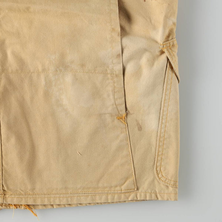 1950s-1960'S Sears JC Higgins Hunting Vest, Men's Size M (approx.), Vintage cotton Beige type Vintage Second Hand