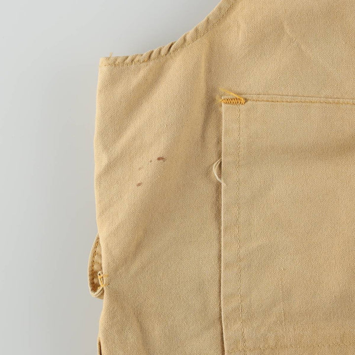 1950s-1960'S Sears JC Higgins Hunting Vest, Men's Size M (approx.), Vintage cotton Beige type Vintage Second Hand