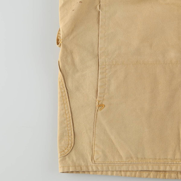 1950s-1960'S Sears JC Higgins Hunting Vest, Men's Size M (approx.), Vintage cotton Beige type Vintage Second Hand