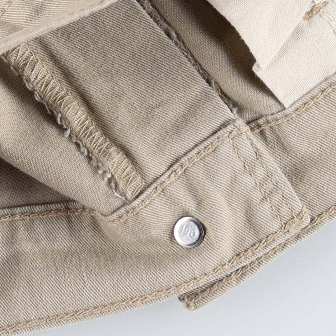 1990'S Levi's Silver Tab Khakis Chino Pants Painter Pants Men's W34 (approx.) Vintage cotton Beige type Vintage Second Hand