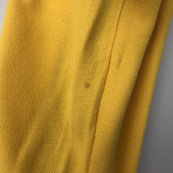 Ralph Lauren CHAPS Long-Sleeve T-Shirt (Men's Size M) cotton yellow type Vintage Second Hand