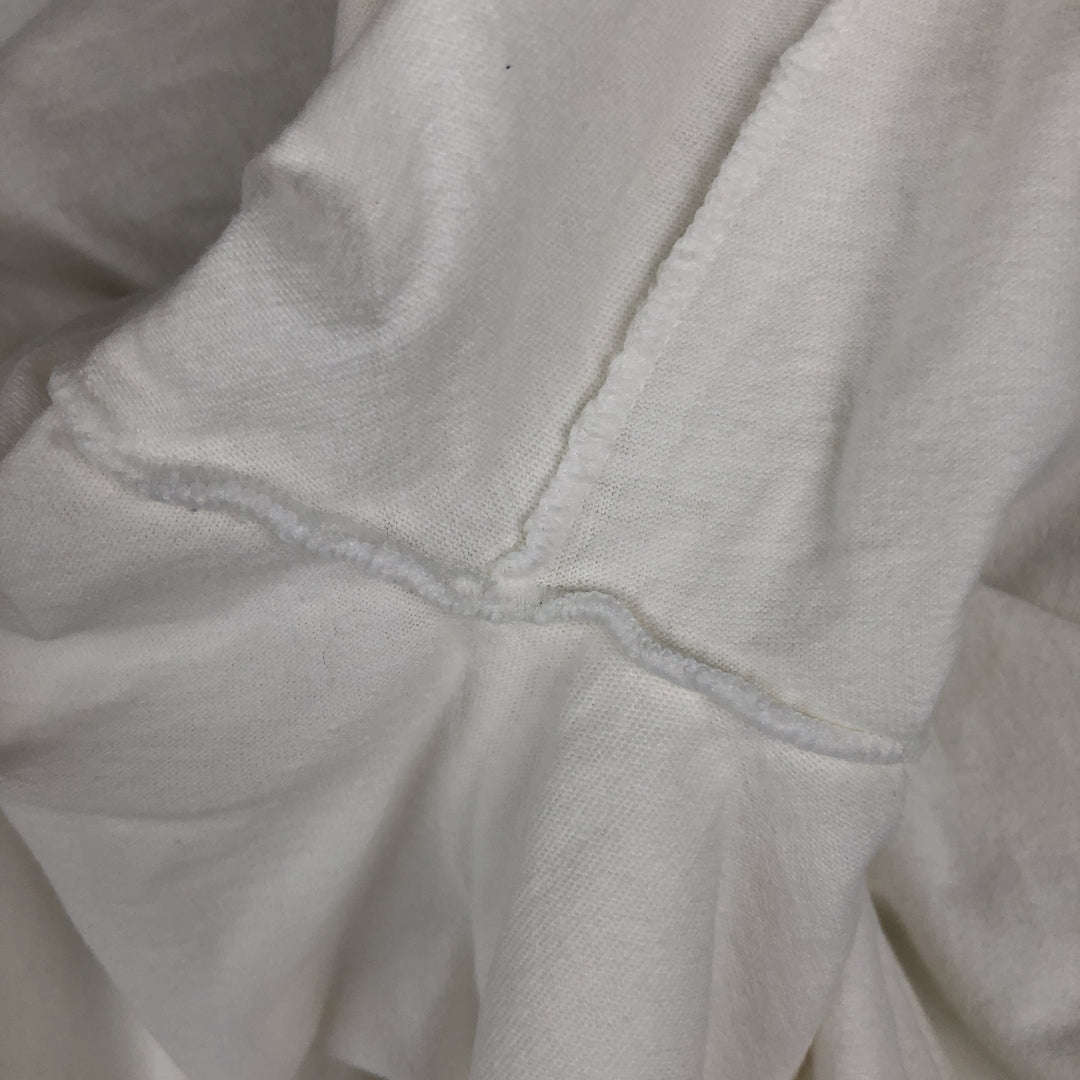 90'S Fruit of the Loom Long-Sleeve T-Shirt, Men's Size L (Equivalent), Vintage cotton white type Vintage Second Hand