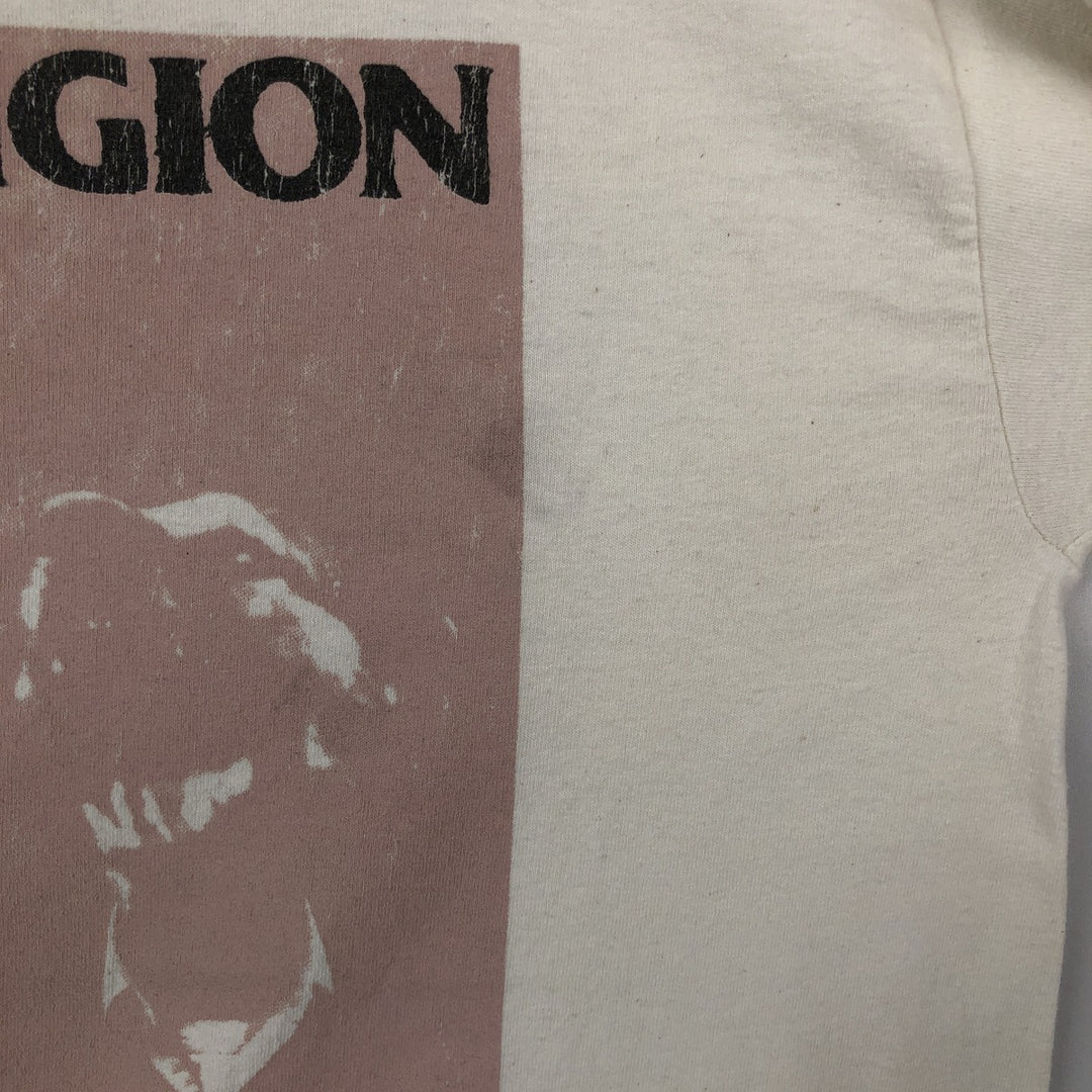 Gildan Bad Religion Long-Sleeve Band T-Shirt (Men's Size L) cotton Beige type Vintage Second Hand