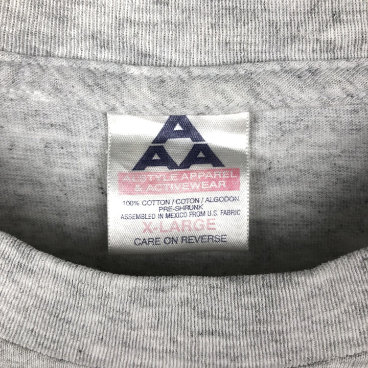 ALSTYLE Long-Sleeve T-Shirt (Men's XL equivalent) cotton pale white type Vintage Second Hand