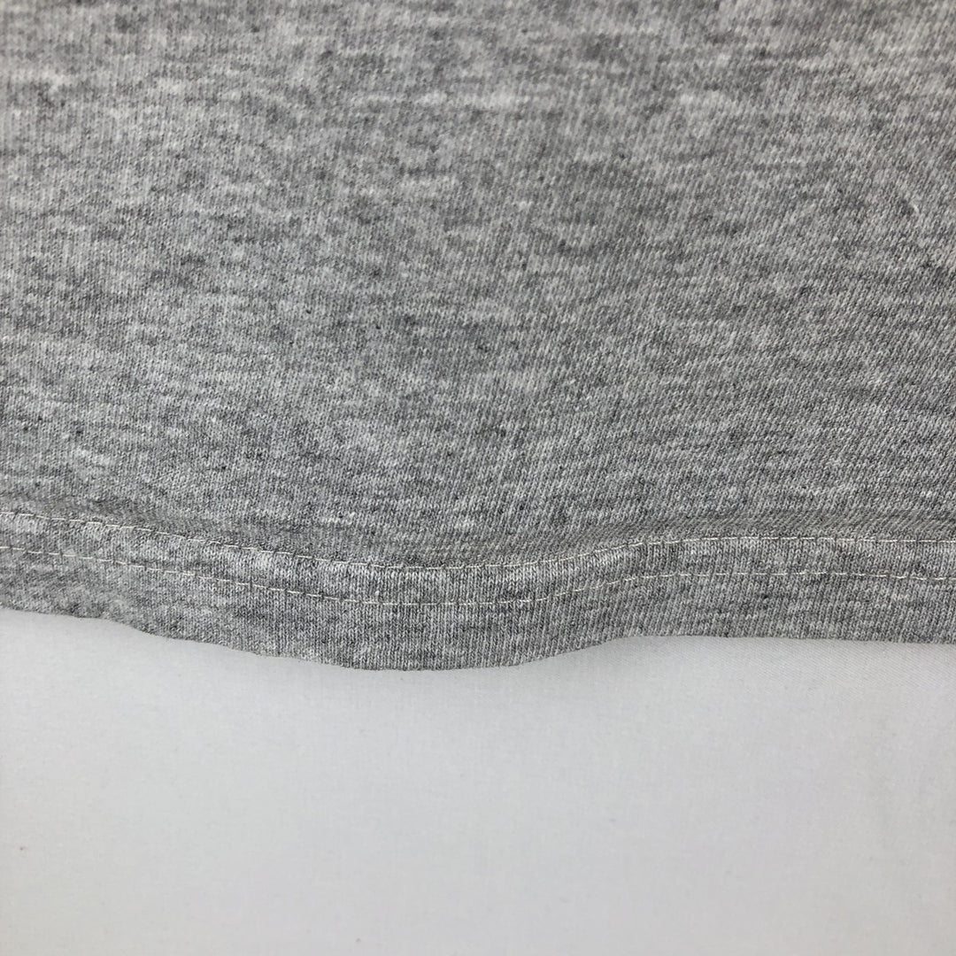 2000'S Nike Team Center Logo College Long-Sleeve T-Shirt (Men's XL equivalent) cotton gray type Vintage Second Hand