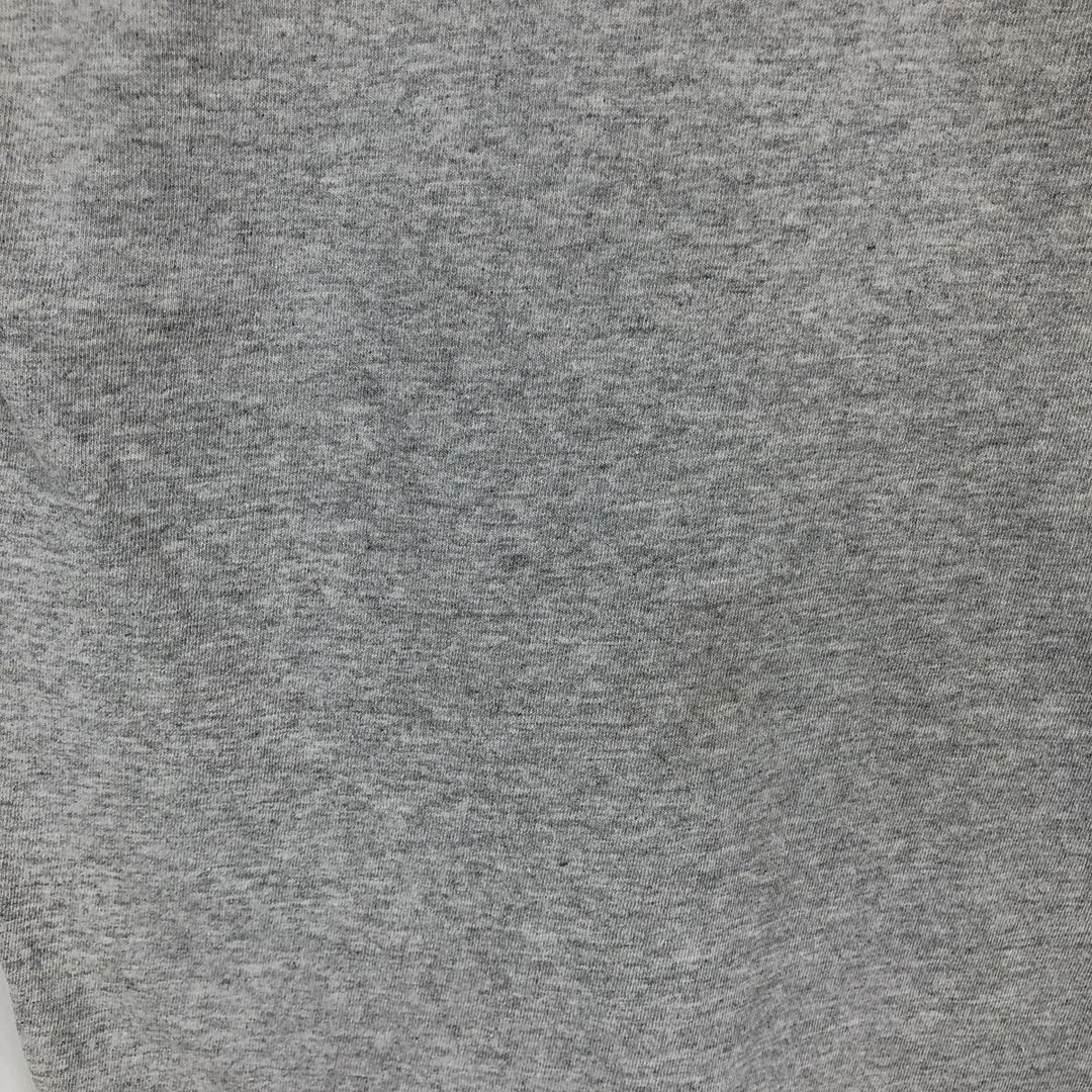 2000'S Nike Team Center Logo College Long-Sleeve T-Shirt (Men's XL equivalent) cotton gray type Vintage Second Hand