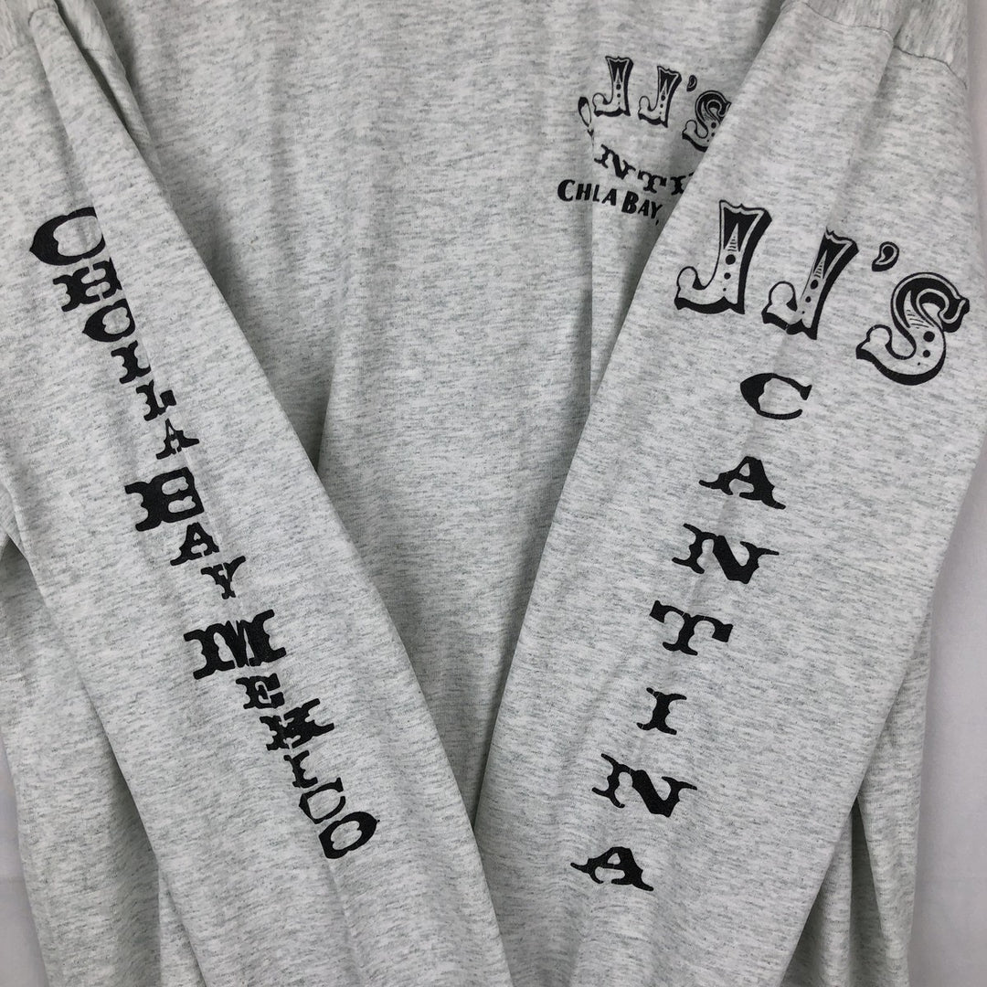 90'S Fruit of the Loom Best Long Sleeve T-Shirt, Made in USA, Men's XL, Vintage cotton white type Vintage Second Hand
