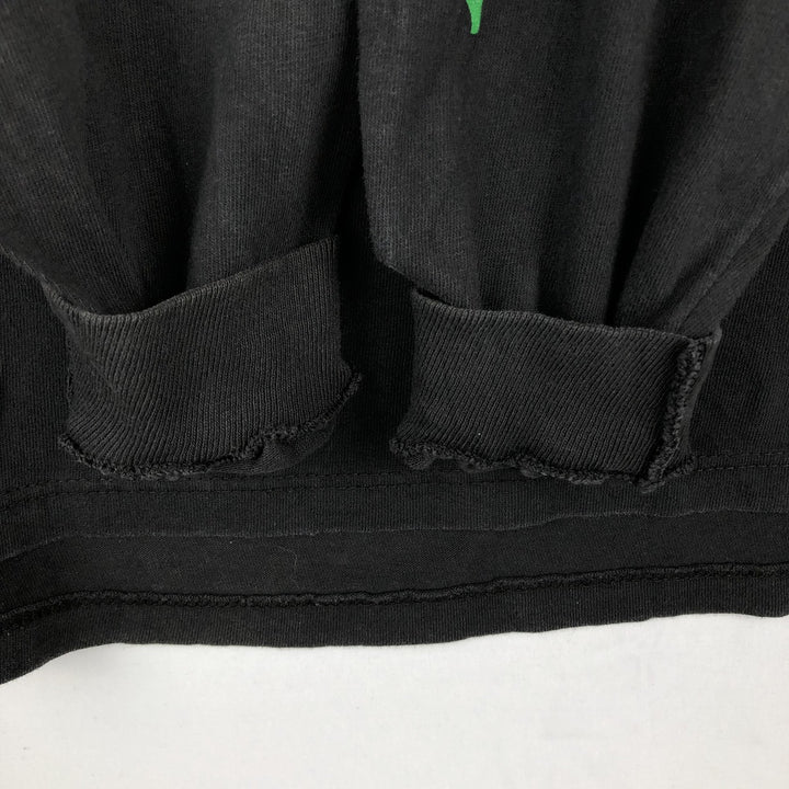 90'S THE GAME NFL NEW YORK JETS Long-Sleeve T-Shirt, Men's XL (approx.), Vintage cotton black type Vintage Second Hand