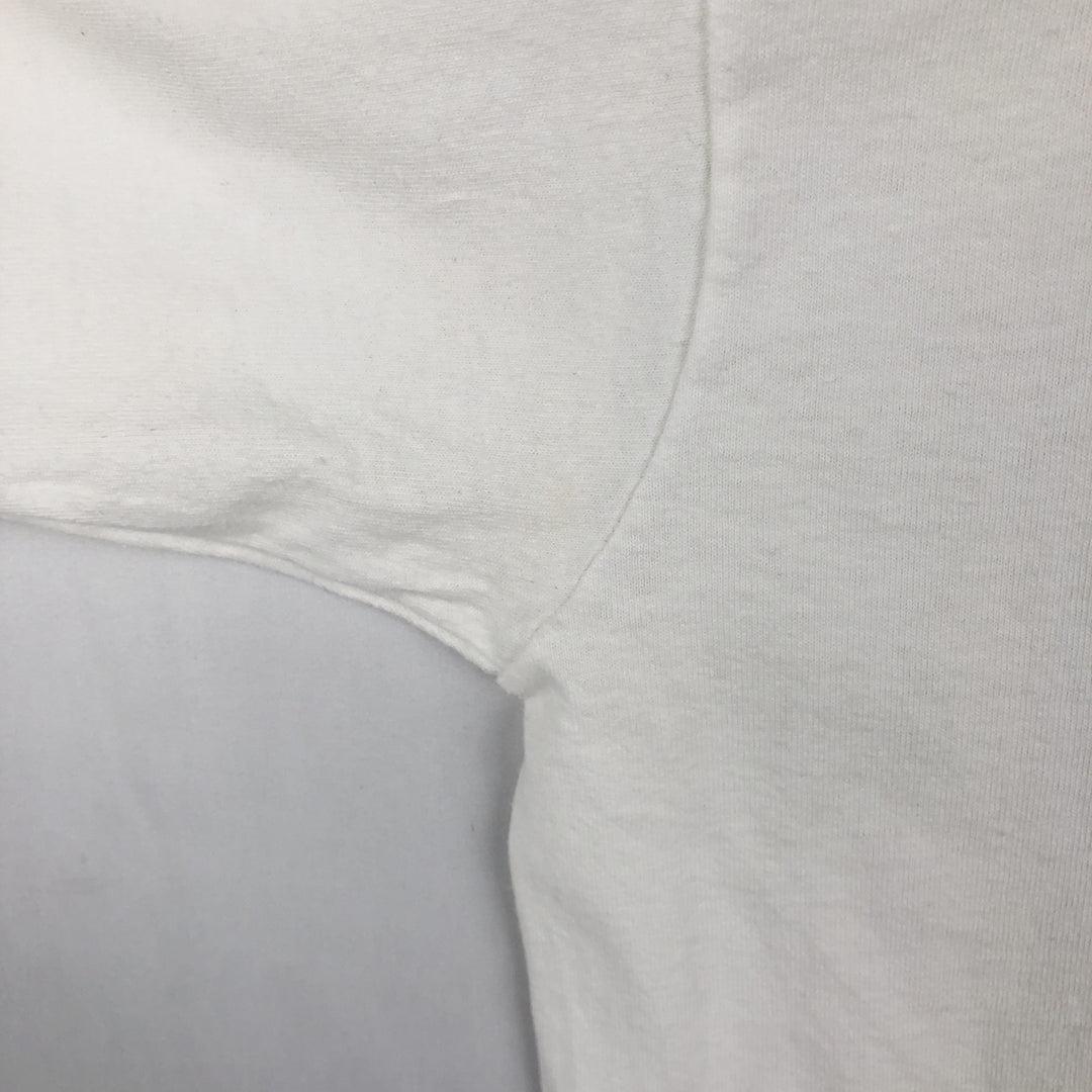 90'S ONEITA POWER-T Animal Pattern Long-Sleeve T-Shirt, Made in USA, Men's Size M (Equivalent), Vintage cotton white type Vintage Second Hand