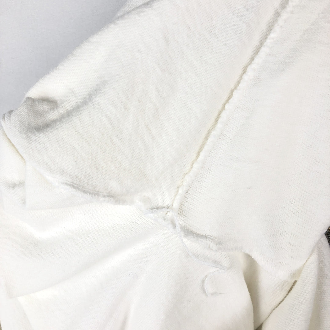 90'S ONEITA POWER-T Animal Pattern Long-Sleeve T-Shirt, Made in USA, Men's Size M (Equivalent), Vintage cotton white type Vintage Second Hand