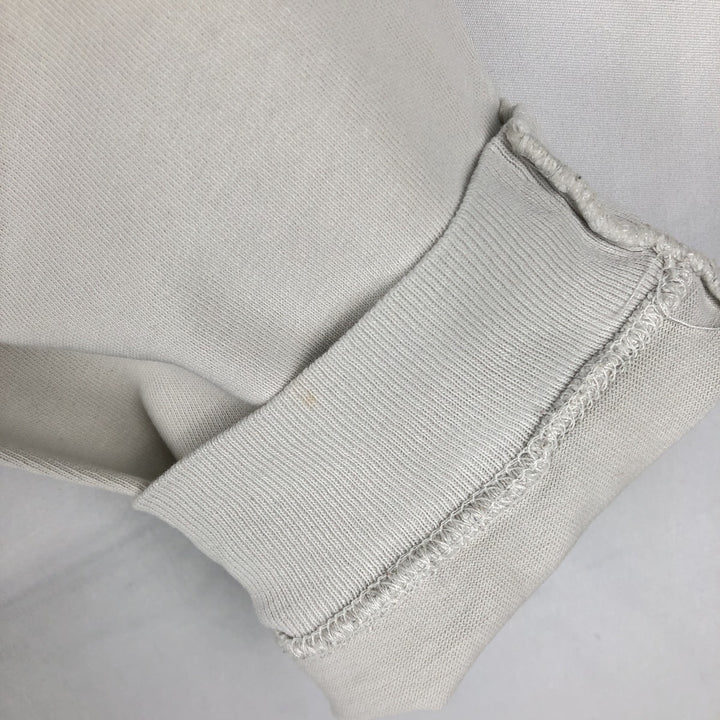 Border Pattern Animal Pattern Long-Sleeve T-Shirt (Men's Size L) cotton white type Vintage Second Hand