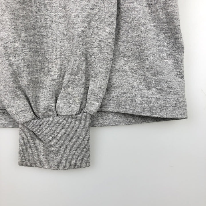 Walt Disney World Snow White DOPEY Character Print Long-Sleeve T-Shirt (Men's Size L) cotton gray type Vintage Second Hand