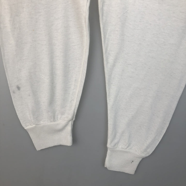 90'S Tee Jays HEF-T Long-Sleeve T-Shirt, Made in USA, Men's XL Equivalent, Vintage cotton white type Vintage Second Hand